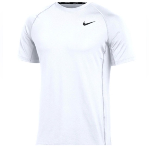 Nike Other - NWT Nike White Pro Slim Short Sleeve Training T-Shirt Size Small
